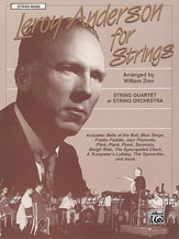 Leroy Anderson for Strings String Bass string method book cover